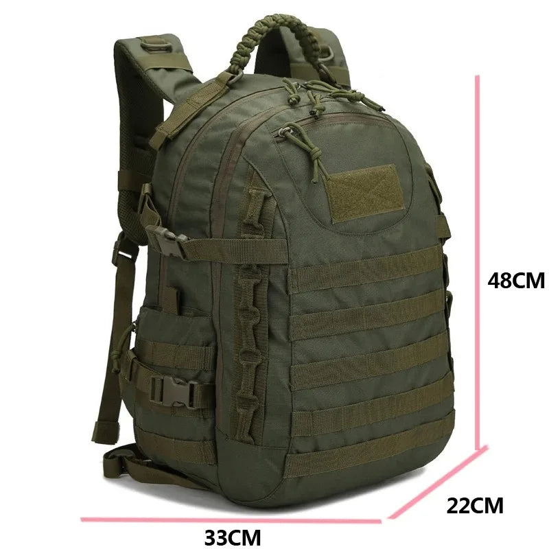 35L Tactical Military Backpack | Waterproof Hiking, Camping & Travel Backpack Merloan