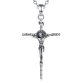 925 Sterling Silver Crucifix Necklace – Jesus Cross Pendant
