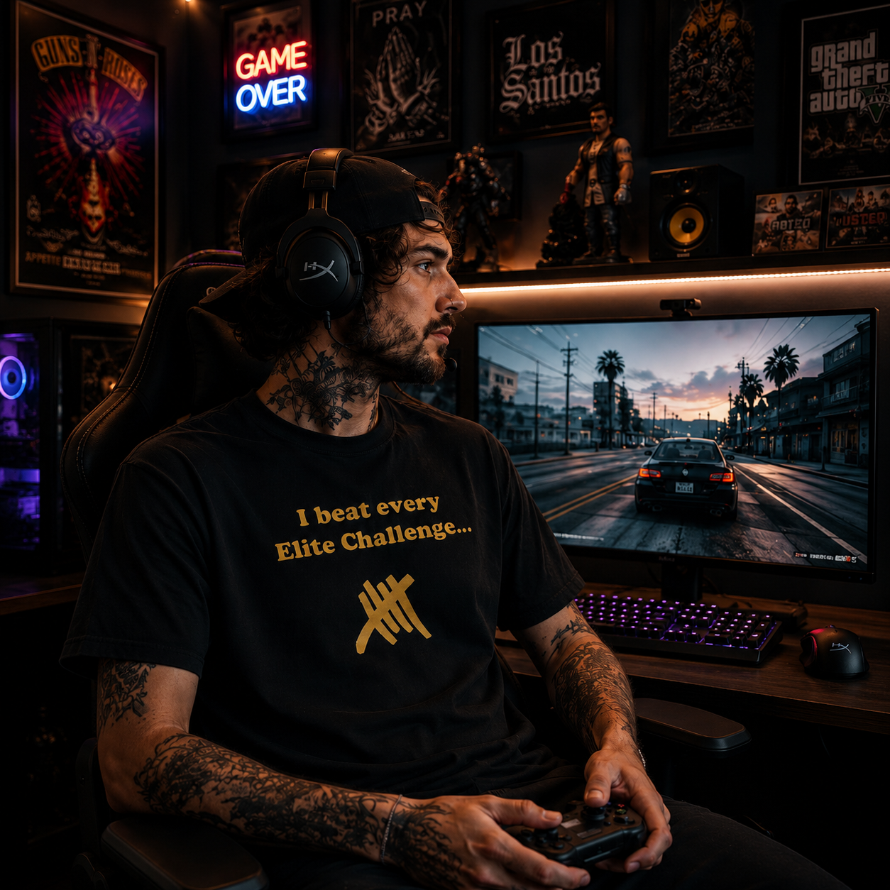 I Beat Every Elite Challenge T-shirt, Elite Challenge gamer shirt, online gaming achievement T-shirt, heist challenge shirt, gamer achievement tee, hardcore gamer T-shirt, gaming completionist shirt, elite gamer graphic tee, multiplayer gaming shirt, video game challenge T-shirt, gaming quote shirt, online heist gamer tee, dedicated gamer gift, gaming accomplishment shirt, console gamer T-shirt, PC gamer graphic tee, gamer crew shirt, gaming community clothing, heavyweight gamer T-shirt, garment-dyed unisex