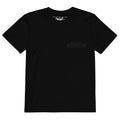 Merloan kids T-shirt, black organic cotton kids shirt, Merloan logo kids tee, alternative kids clothing, minimalist kids T-shirt, organic cotton children’s shirt, black kids graphic tee, unisex kids T-shirt, soft cotton kids tee, breathable children’s clothing, basic black kids shirt, alternative fashion for kids, rock style kids shirt, Merloan children’s clothing, everyday kids T-shirt, sustainable kids clothing, organic kids apparel, comfortable kids tee, medium fit kids shirt, black logo T-shirt for chil