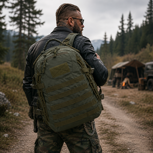 35L Tactical Military Backpack | Waterproof Hiking, Camping & Travel Backpack Merloan