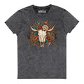 cowboy ranger skull shirt, skull bull t-shirt, wild west t-shirt, western skull shirt, desert cowboy tee, cowboy graphic shirt, bull skull t-shirt, denim t-shirt, country western shirt, ranger style tee, western desert design, cowboy lover gift, skull lover shirt, soft combed cotton tee, Merloan western shirt