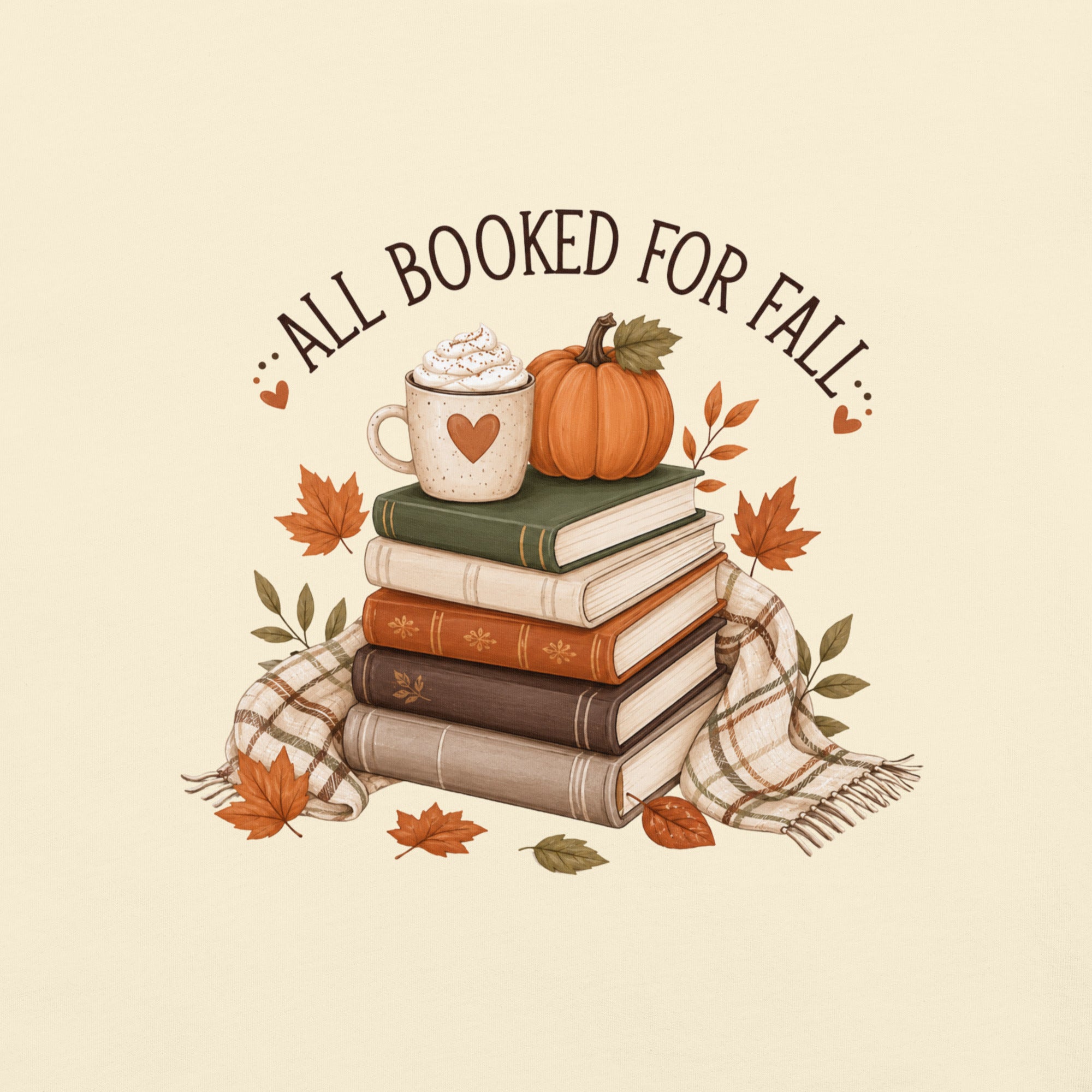 all booked for fall shirt, bookish autumn t-shirt, fall reading shirt, book lover fall tee, autumn reader shirt, cozy bookworm t-shirt, seasonal book shirt, fall graphic tee, reading season shirt, book club autumn tee, cozy fall outfit, pumpkin spice reading shirt, heavyweight cotton t-shirt, garment-dyed tee, relaxed fit bookish shirt