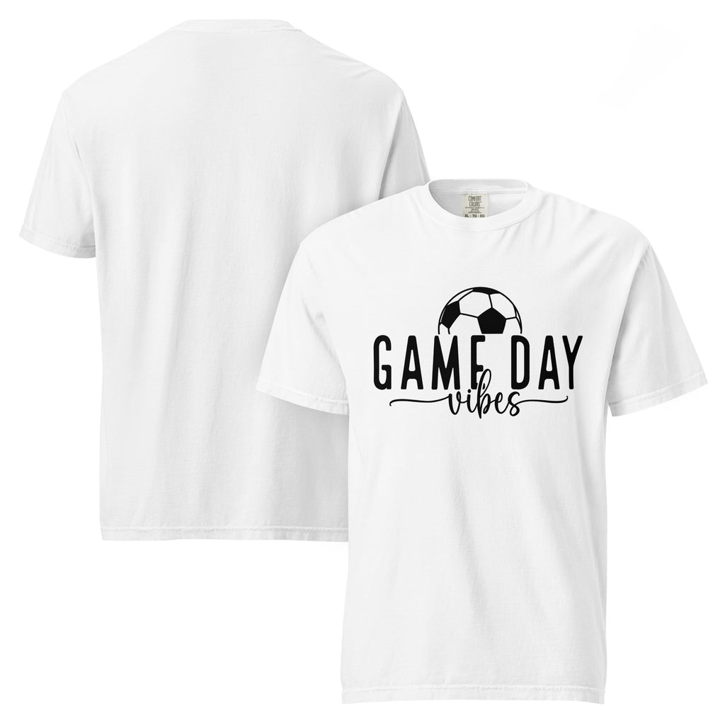 game day vibes shirt, football soccer t-shirt, soccer fan shirt, football fan tee, match day t-shirt, world championship shirt, football lover gift, soccer supporter tee, goal day outfit, game day football shirt, sporty graphic tee, international football shirt, heavyweight cotton football shirt, garment-dyed t-shirt, relaxed fit soccer tee