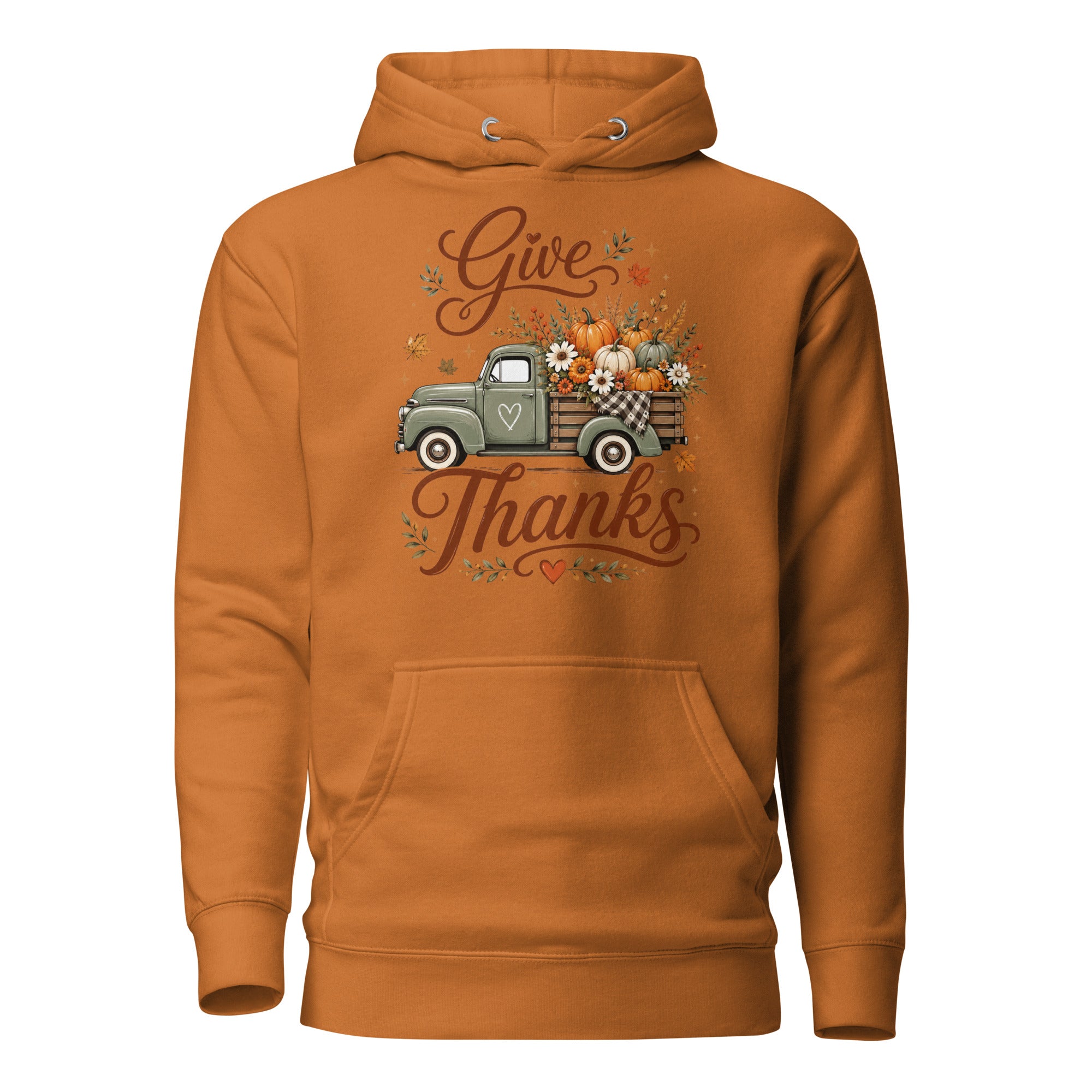 give thanks hoodie, Thanksgiving pumpkin hoodie, autumn Thanksgiving hoodie, fall pumpkin sweatshirt, cozy Thanksgiving outfit, harvest season hoodie, pumpkin season hoodie, fall gratitude hoodie, autumn graphic hoodie, Thanksgiving gift hoodie, cozy fall hoodie, family gathering hoodie, pouch pocket hoodie, soft cotton face hoodie, Merloan autumn hoodie