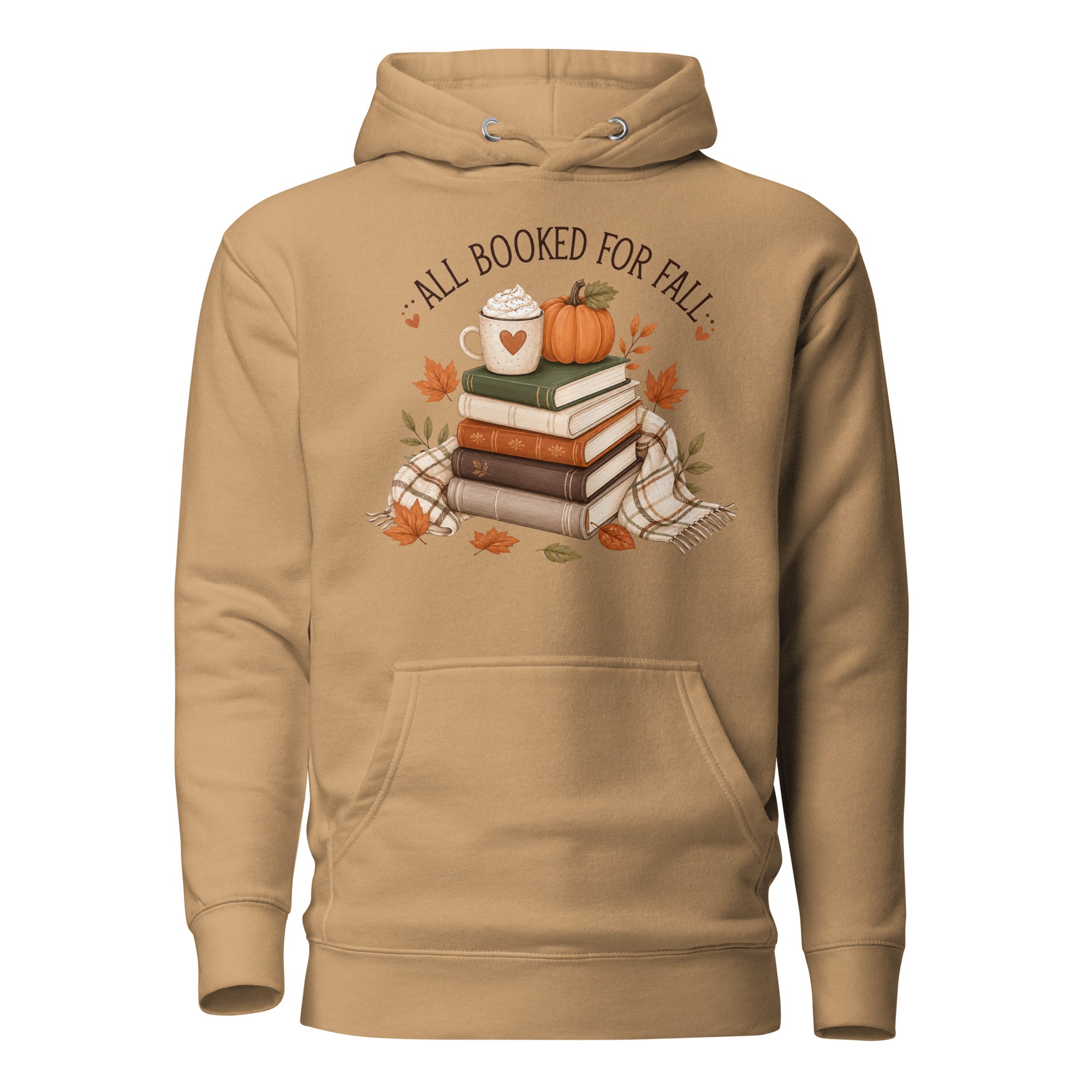 all booked for fall hoodie, autumn book lover hoodie, bookish fall hoodie, cozy reader hoodie, fall reading sweatshirt, autumn bookworm hoodie, book club hoodie, seasonal hoodie, cozy fall outfit, pumpkin season hoodie, reader gift hoodie, fall bookish style, pouch pocket hoodie, soft cotton face hoodie, Merloan autumn hoodie