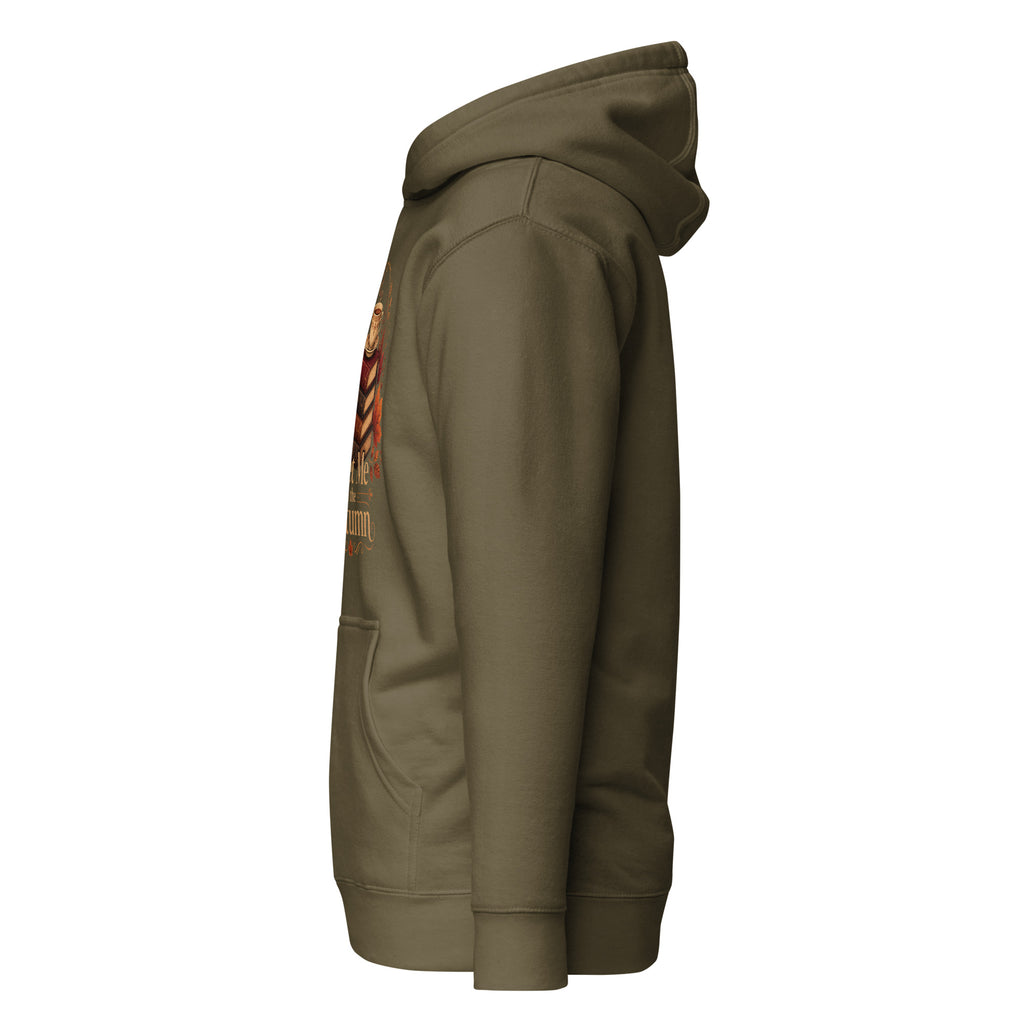 meet me in the autumn hoodie, autumn hoodie, cozy fall hoodie, fall graphic sweatshirt, pumpkin season hoodie, chilly day hoodie, seasonal hoodie, autumn outfit, cozy autumn style, fall fashion hoodie, warm hooded sweatshirt, pouch pocket hoodie, soft cotton face hoodie, Merloan autumn hoodie, relaxed fall hoodie